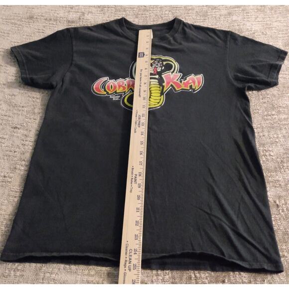 The Karate Kid Cobra Kai Tre Shirt Men's Medium 90's Movie Vintage Black - Picture 4 of 9